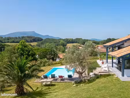 loue villa meublée entre saint jean de luz-biarritz famille ou couple bail mobilité ou sec