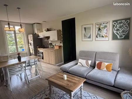 t3 rénové avec jardin privatif dans un écrin de verdure – gare à 5 min  01 arret de la par