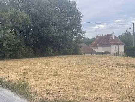terrain constructible à vendre