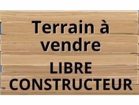 terrain à vendre