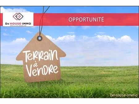 terrain constructible viabilisé à vendre