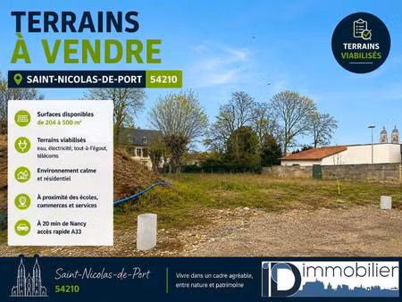 terrain à vendre