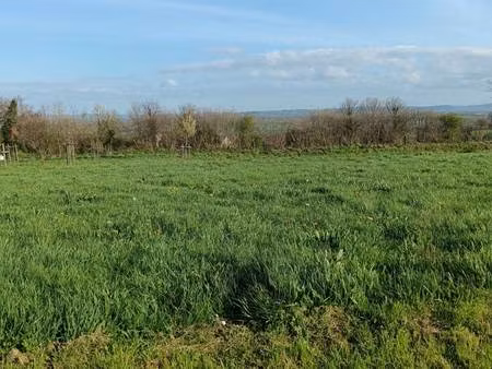 terrain constructible viabilisé à vendre