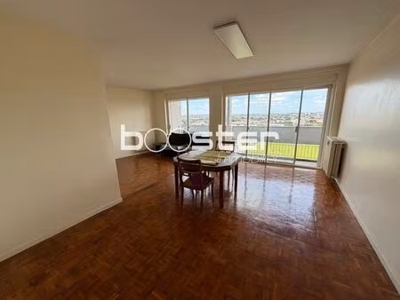 grand t3 traversant avec vue panoramique et balcons – minimes  étage élevé avec ascenseur