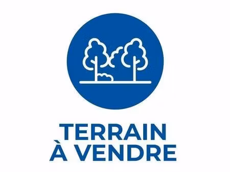 terrain constructible viabilisé à vendre