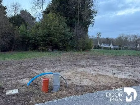 terrain constructible viabilisé à vendre