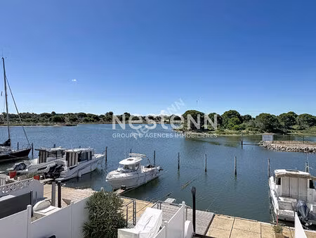 agréable marina sans copropriété en duplex de type 3 avec garage.