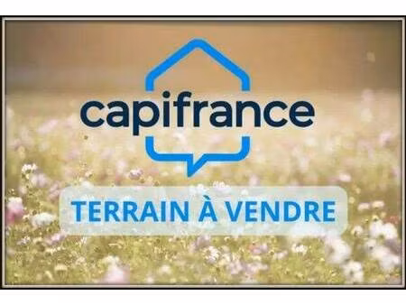 terrain constructible viabilisé à vendre