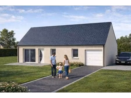 terrain avec maison neuve à vendre