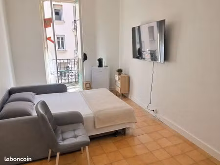 nice — 74 m² — 5 chambres meublées — 1 560 /mois encaissés — rentabilité 8 28 %