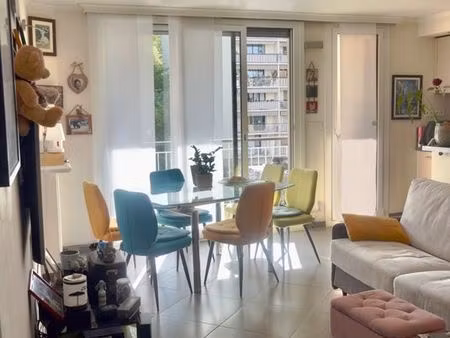 appartement 3 pièces 58 m2 balcon vue verdure calme