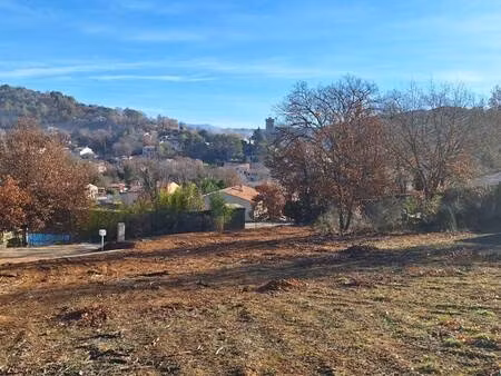 terrain constructible viabilisé à vendre