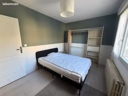 appartement t4 meublé avec terrasse - proche lyon (saint-fons)