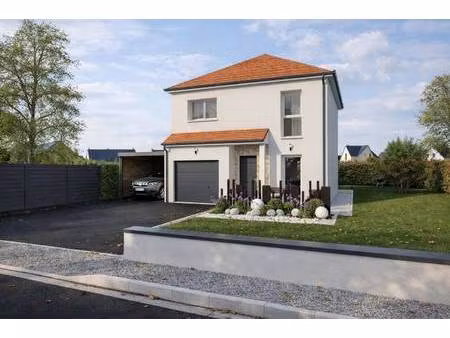 terrain avec maison neuve à vendre