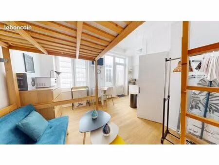 studio 1 pièce 14 m²