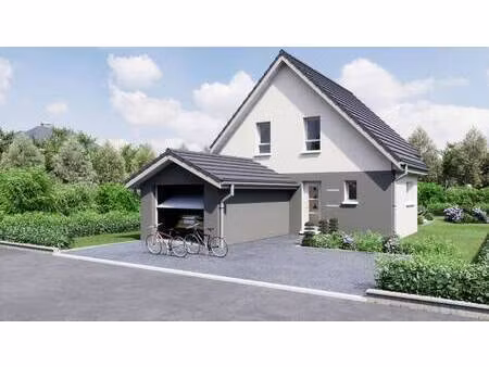 terrain avec maison neuve à vendre