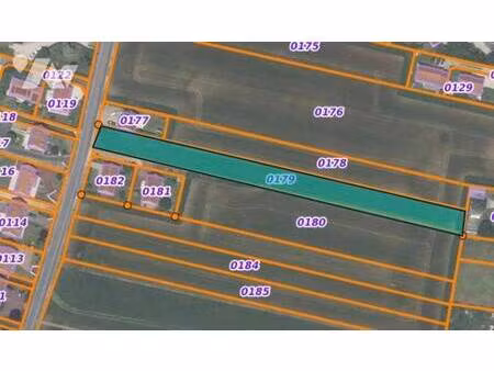 terrain constructible à vendre