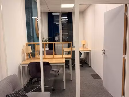 bureaux de 6 à 8 postes dans espace partagé de 250m2 - place de la bourse à lyon