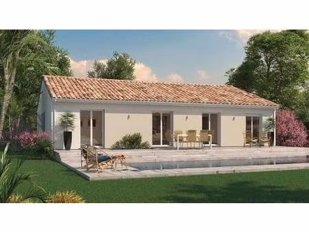 terrain avec maison neuve à vendre