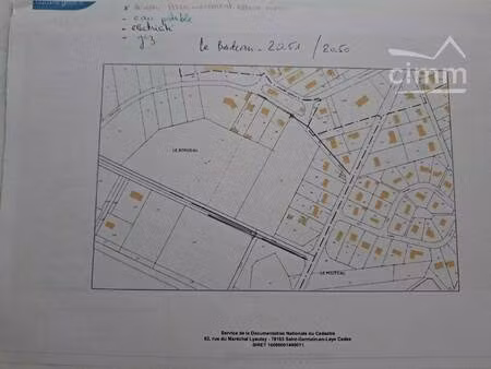 terrain constructible à vendre