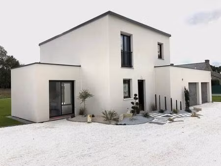 terrain avec maison neuve à vendre