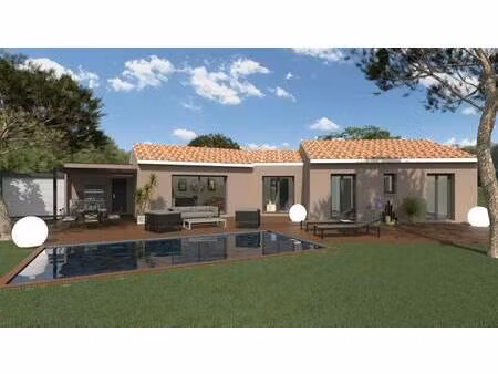 terrain avec maison neuve à vendre