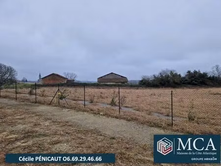 terrain constructible à vendre