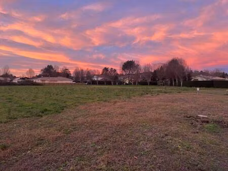 terrain constructible à vendre