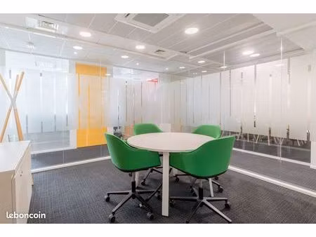 bureau privé à louer pour 4 personnes à villeurbanne  tête d'or villeurbanne