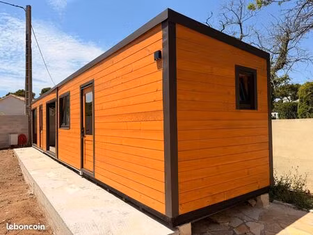 maison modulaire + sauna