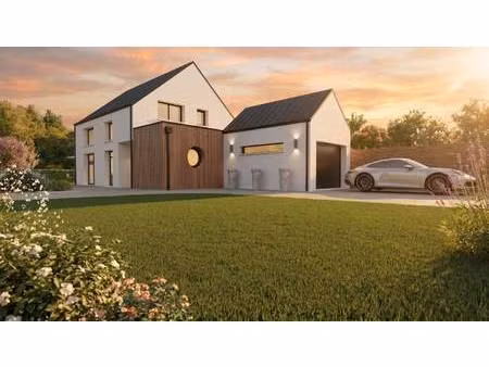 terrain avec maison neuve à vendre