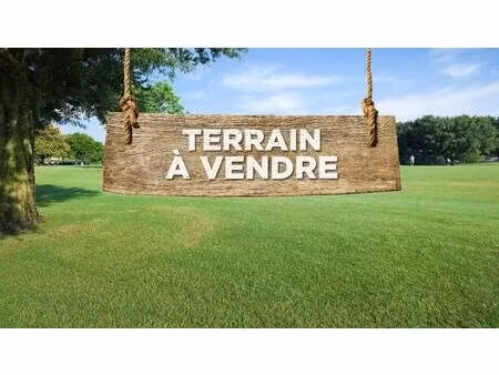 terrain constructible à vendre