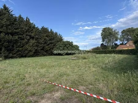 terrain constructible viabilisé à vendre