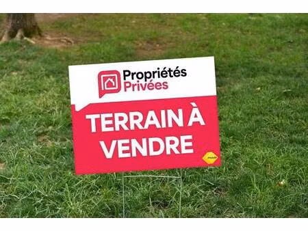 terrain constructible viabilisé à vendre