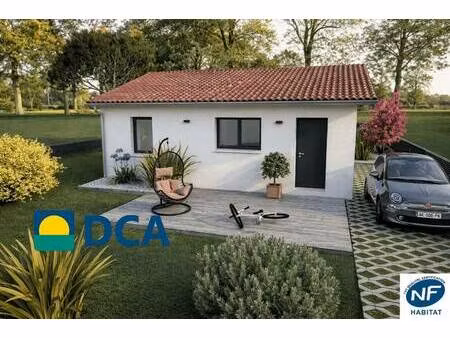 terrain avec maison neuve à vendre