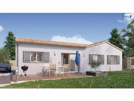 terrain avec maison neuve à vendre