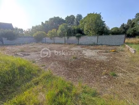 terrain constructible viabilisé à vendre