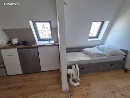 studio rénové 16 m² + bureau – mouffetard / panthéon 5ᵉ