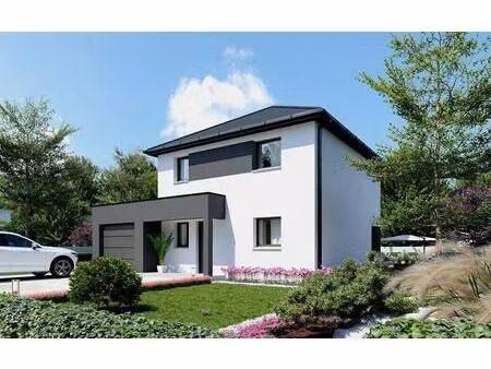 terrain avec maison neuve à vendre