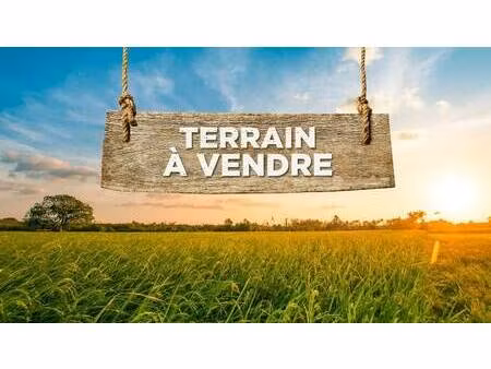 terrain constructible à vendre