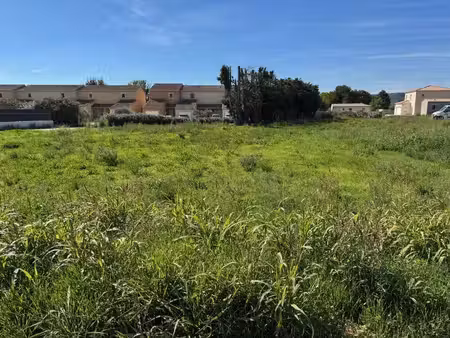 terrain constructible à vendre