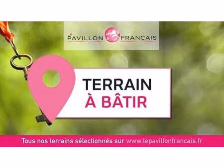 terrain constructible viabilisé à vendre