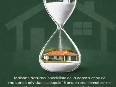 terrain avec maison neuve à vendre