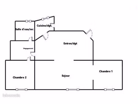 appartement 3 pièces 73 m²