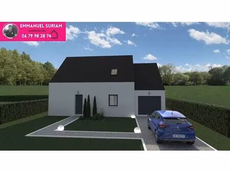 terrain avec maison neuve à vendre