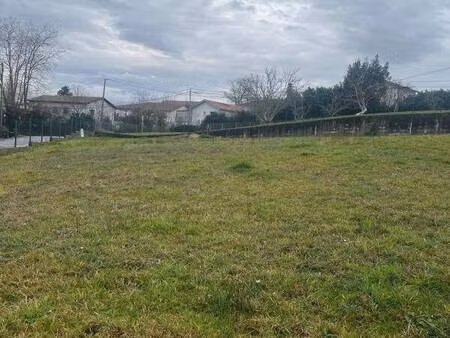 terrain constructible à vendre