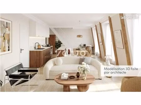duplex 5 pièces 104 m²