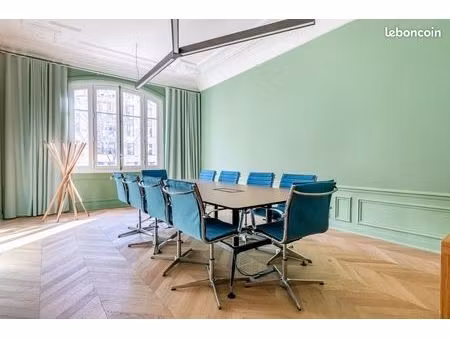 bureau privé à louer pour 4 personnes à signature  kleber paris