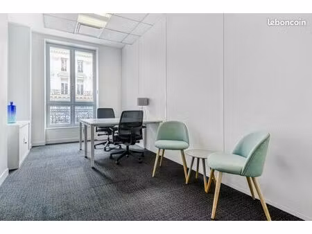 bureau privé à louer pour 2 personnes à paris opera paris