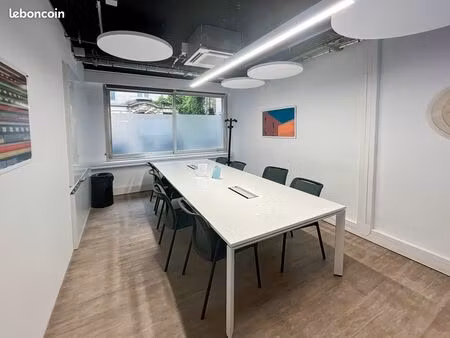 bureau en espace ouvert à louer pour 10 personnes à paris  29 rue blanche paris